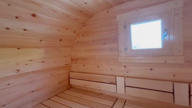 Снимаю обзор на бани собственного производства Квадро 4м