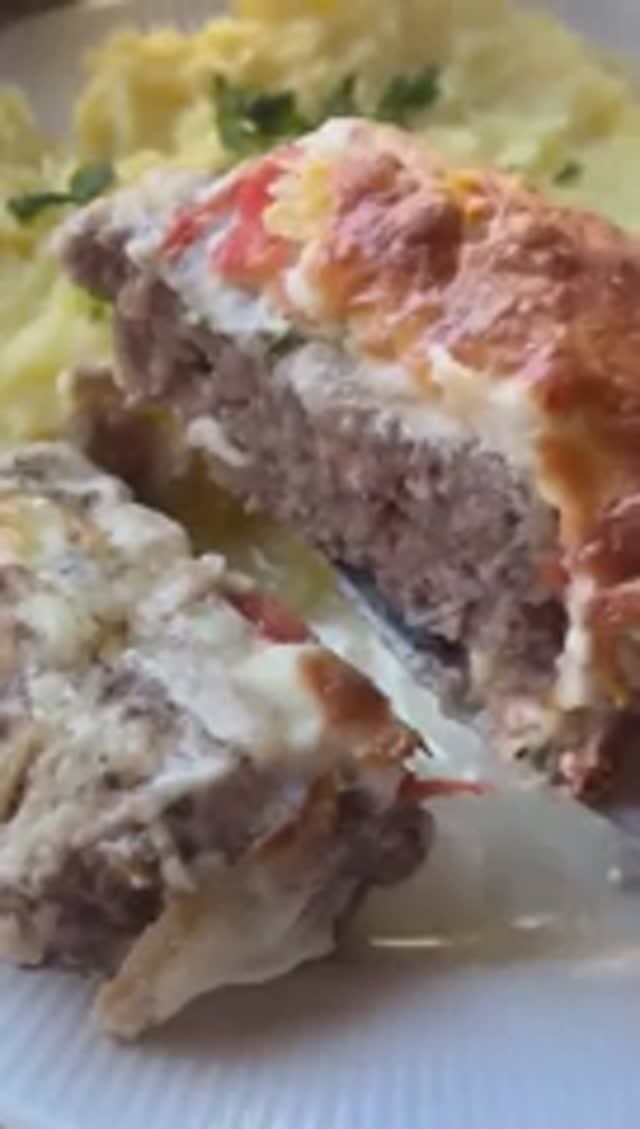 Сочные биточки из говядины.