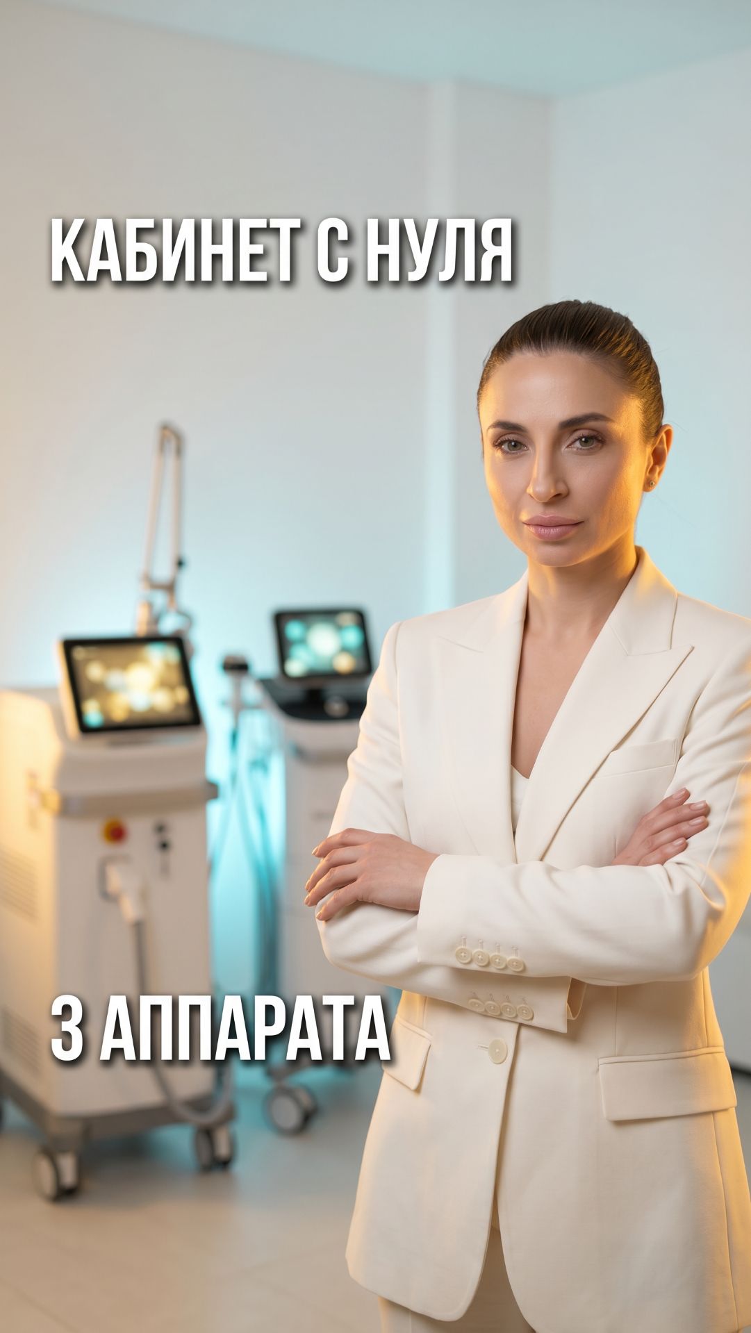 Три аппарата для кабинета с нуля.