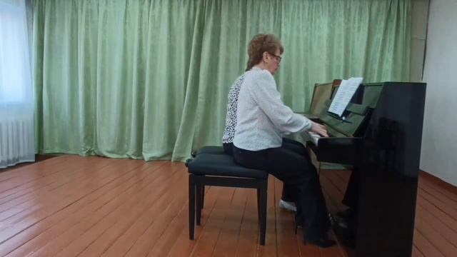 Артамонова В. И. и Буланова М. Б.     М. Блантер _В лесу прифронтовом_