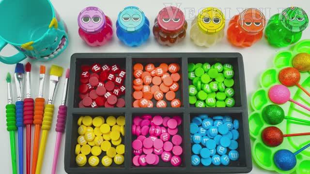 Успокаивающее видео сделай мега‑весёлые радужные воздушные шары‑конфеты с машинами Disneyi ASMR #123