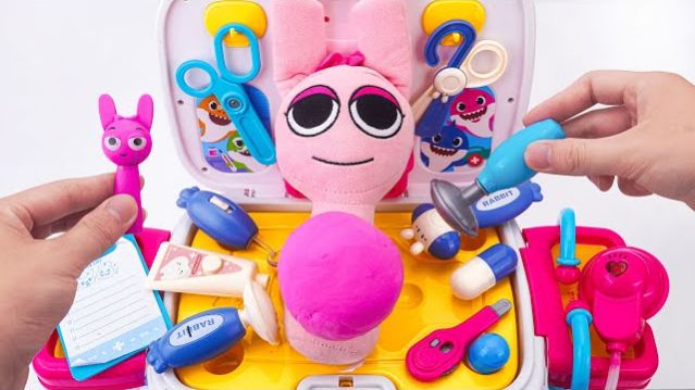 СПРУНКИ ПИНКИ ИГРУШКА ASMR УДОВЛЕТВОРИТЕЛЬНАЯ РАСПАКОВКА МИЛАЯ ЕДА И ТУАЛЕТНЫЙ НАБОР СМЕШНЫЕ ИГРУШКИ