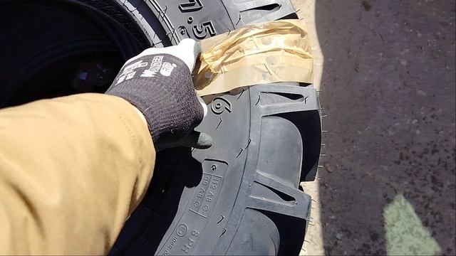 Индийские шины 7.50-16 BKT 🔥 под УАЗ диск на самодельный минитрактор 🚜 самовывоз из Сыктывкара 👍