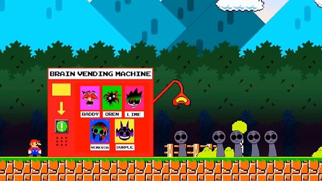 СПРУНКИ и МАРИО мультфильмы! Мультфильм про СПРУНКИ!