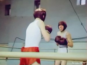 1987 год. Тюмень. Соревнования по боксу