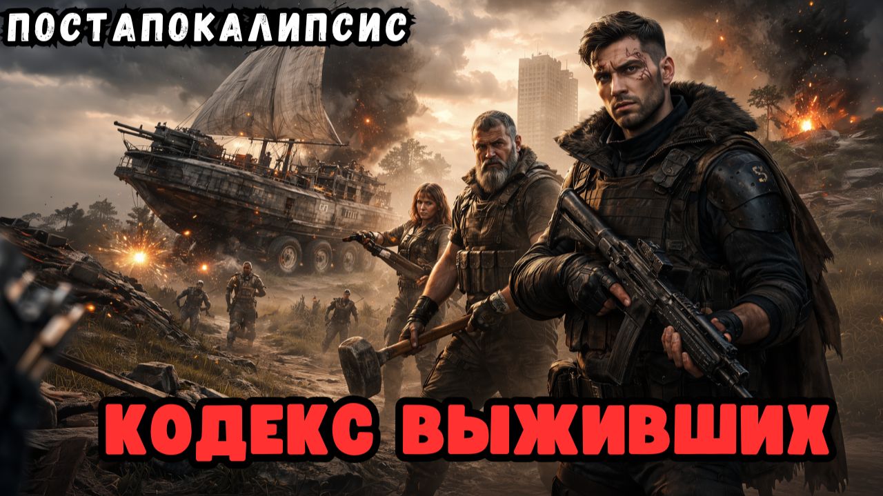 АУДИОКНИГА ПОЛНАЯ: КОДЕКС ВЫЖИВШИХ. ПОСТАПОКАЛИПСИС