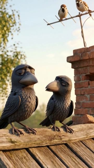 Разговор ворон