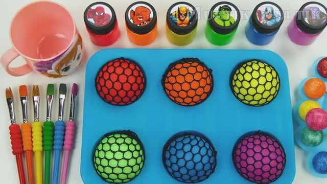 Насладиться ASMR-звуками кинетического песка радужного слайма ✨ своими руками с помощью ASMR 💖 #101