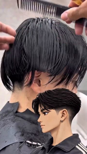 Мужская стрижка. Корея