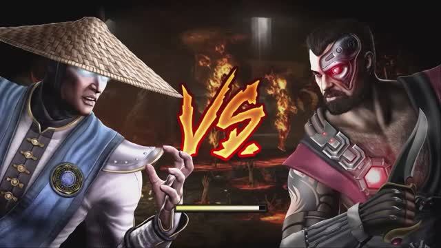 Mortal Kombat 9 - Рэйден Vs Кано. Фаталити