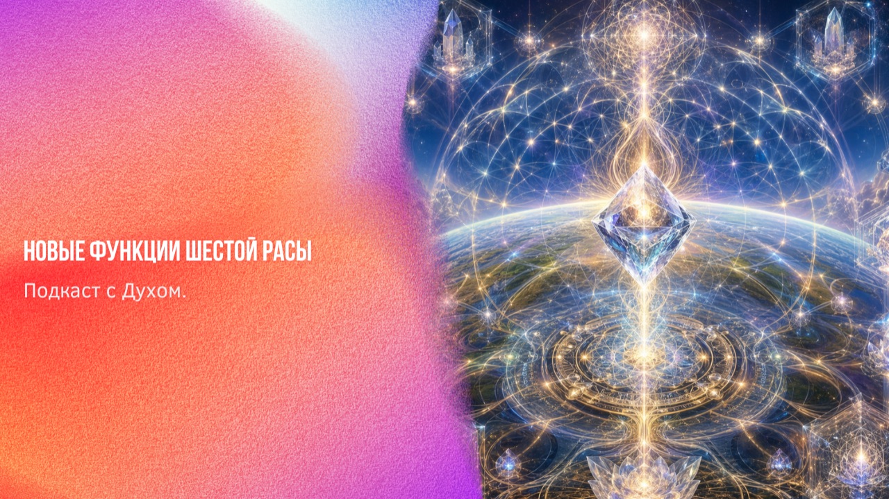 Подкаст с Духом. Новые функции 6 расы | Ченнелинг Numerorum