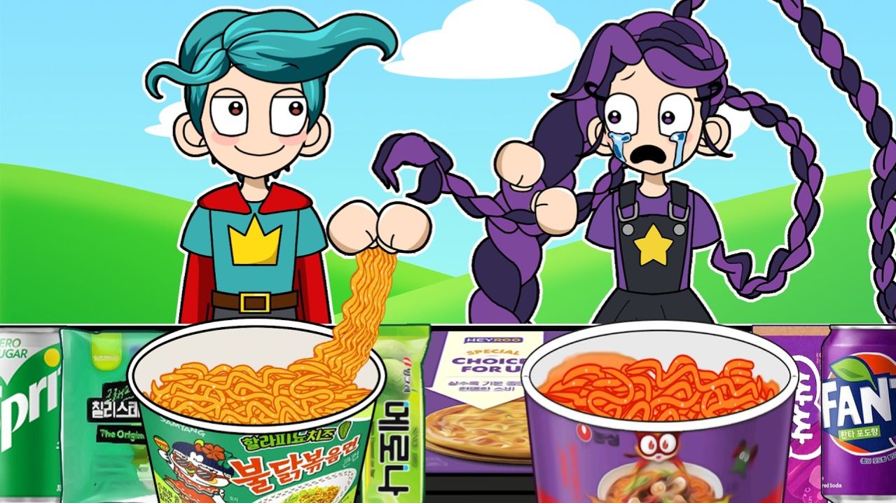 СПАСЕН РОРИ КРАСНЫЙ ПЛАЩ... Poppy Playtime. Глава 5 — Анимация МУКБАНГ в круглосуточном магазине