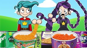 СПАСЕН РОРИ КРАСНЫЙ ПЛАЩ... Poppy Playtime. Глава 5 — Анимация МУКБАНГ в круглосуточном магазине
