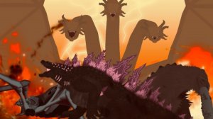 Годзилла Эволюция против Гидоры Часть 3 Финал