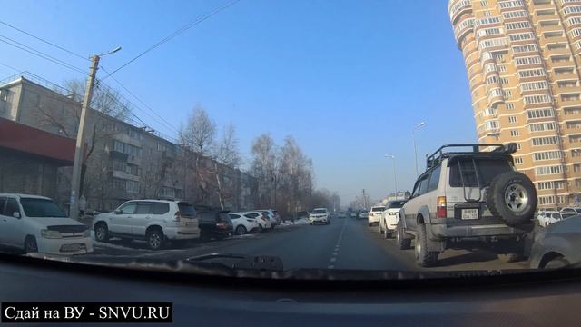 Артём. Севастопольская. Проезд 20 км. Экзаменационные маршруты ГАИ г. Артём