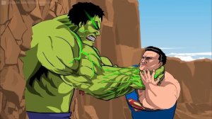 Superman Vs Hulk Animation (Part2) -Taming The Beast II