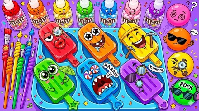 АСМР СЛАЙМЫ РАДУЖНОЕ БЕЗУМИЕ ДЛЯ ДЕТЕЙ АСМР М М КОНФЕТЫ И СЛАДОСТИ ПЛАСТЕЛИН ИГРУШКИ