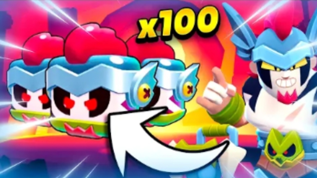 ОТКРЫЛА 100 ЯЩИКОВ ДАМИАНА В БРАВАЛ СТАРС