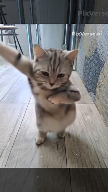 Котэ отджигает😂😂😂