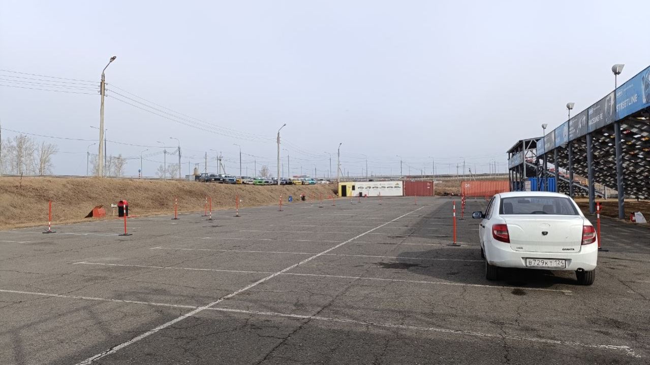 Первые наши официальные соревнования по автомногоборью!