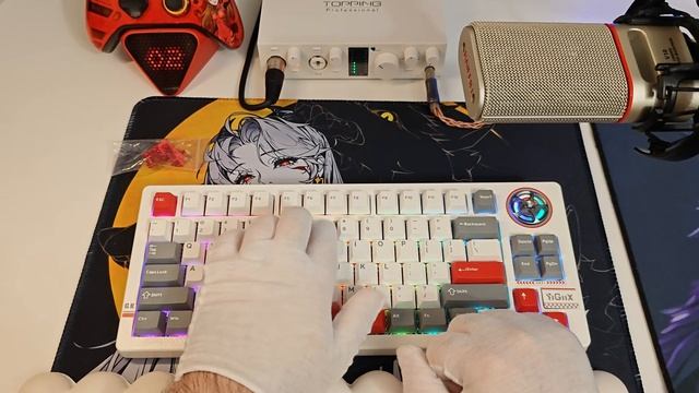 Yigiix GK81 - Бело-красная~1