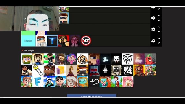 ТИР ЛИСТ ЮТУБЕРОВ ПО МАЙНКРАФТУ!