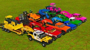 Машинки летают и прыгают! Развивающие мультики Машины помощники. Мультфильмы про машинки