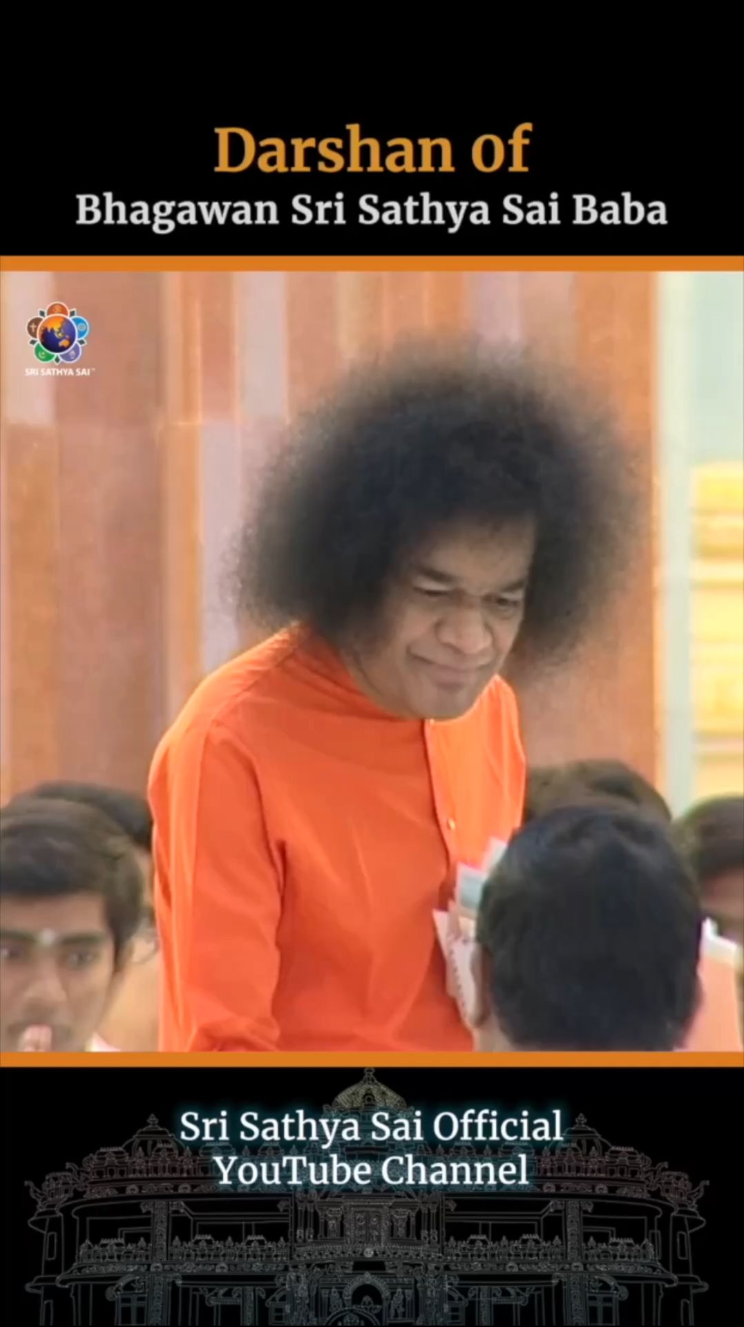 Божественный Даршан Шри Сатья Саи 🙏