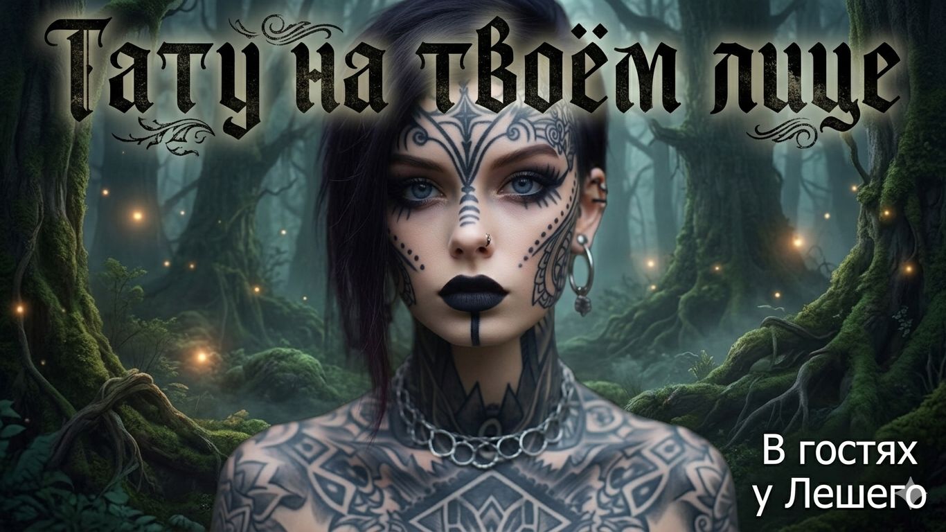 Тату на твоём лице