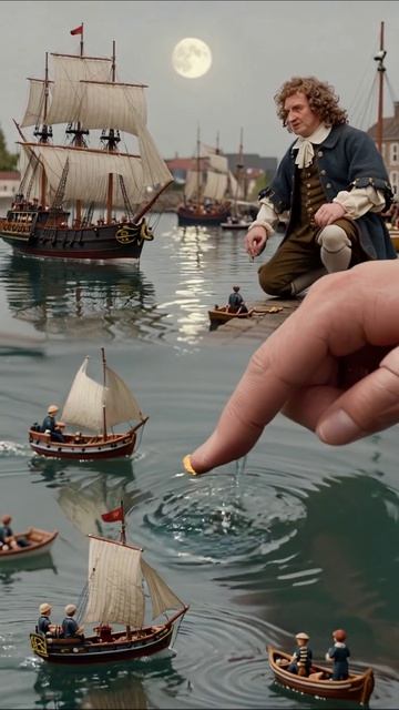 Путешествие по миниатюрному морю: магия моделирования #миниатюры #судно #креатив