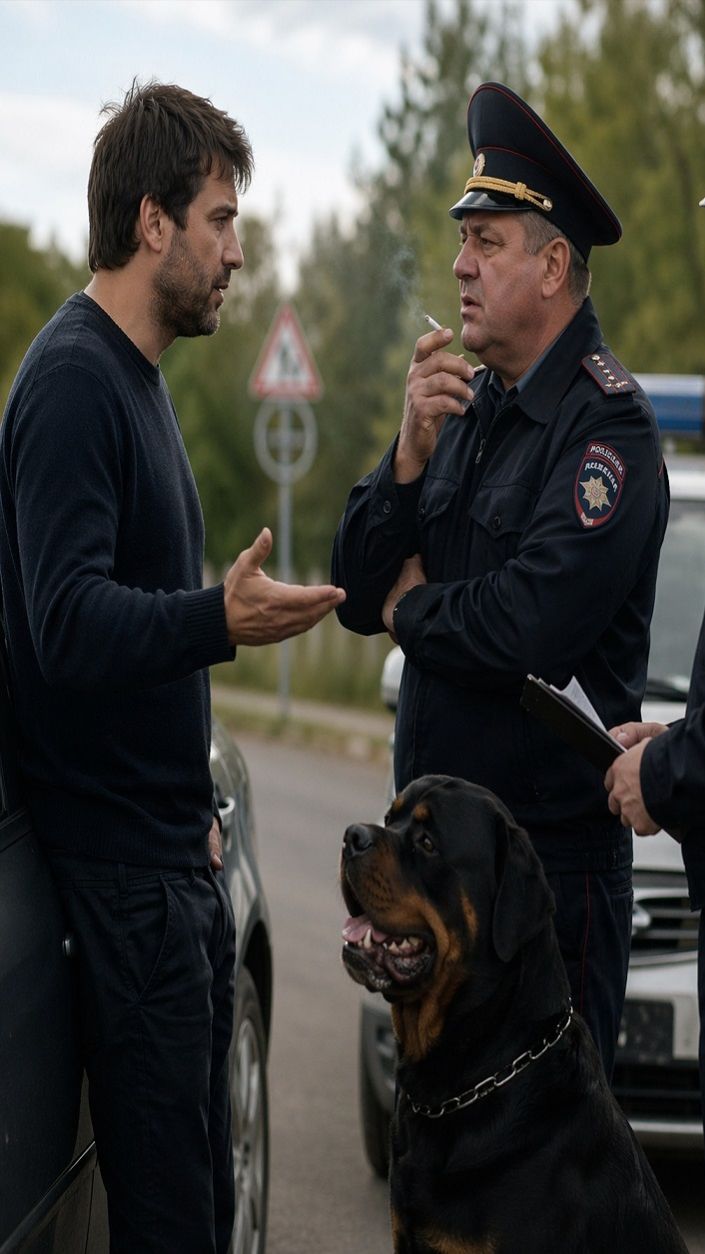 Как я избежал штрафа став ветеринаром для собаки полицейского - Алексей. Москва