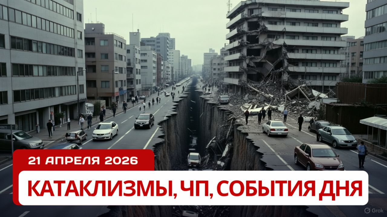 Новости Сегодня 21.04.2026 - Катаклизмы сегодня, ЧП, События дня | Россия США Китай Европа Индия