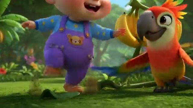Песня попугая о цветах. Мультфильм для детей 2026 и малышей
