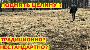 Как РАЗРАБОТАТЬ ЦЕЛИНУ на участке? ОСВОЕНИЕ целины - легко БЕЗ ТРАКТОРА и мотоблока