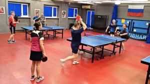 III ф. Мухин/Гребенкина (828) - Захаров/Голубева (519) 19.04 Парный турнир по настольному теннису