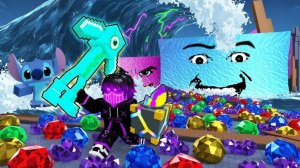 ШАХТЕРСКОЕ ОБНОВЛЕНИЕ И НОВЫЙ ИНФИНИТИ! АДМИН АБЬЮЗ В СБЕГИ ОТ ЦУНАМИ И СПАСИ БРЕЙНРОТА в Роблокс!