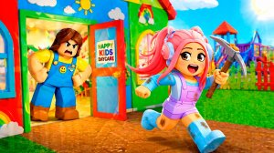 ДЕТСКИЙ САДИК В РОБЛОКС! КОПАЮ ЧТО БЫ УБЕЖАТЬ! ИЩУ КЛЮЧИ - ЧТОБЫ СПАСТИ ДЕТЕЙ!