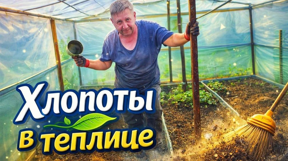 🇰🇿 КАЗАХСТАН 49-26!САДО-ОГОРОДНЫЙ ВЛОГ/НАТЯНУЛИ СЕТКУ ДЛЯ ОГУРЦОВ/РАССАДА НА МЕСТЕ/ОСВЕЩЕНИЕ САДА