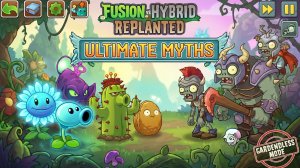 Plants vs.Zombies Hybrid Mod Растения против Зомби-2 мод Зомби против растений Выигрываем каждый бой