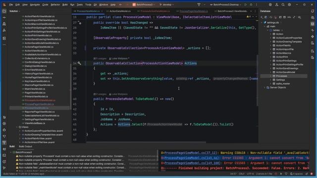 55. Avalonia UI Real World (Entity Framework TPC)