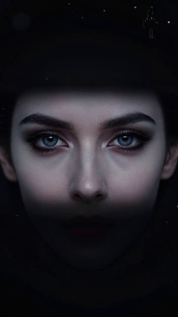 Тайна взгляда: погружаемся в мир нежности #глаза #таинственнаякрасота #модель