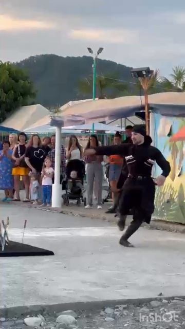 Кавказские танцы в отеле 