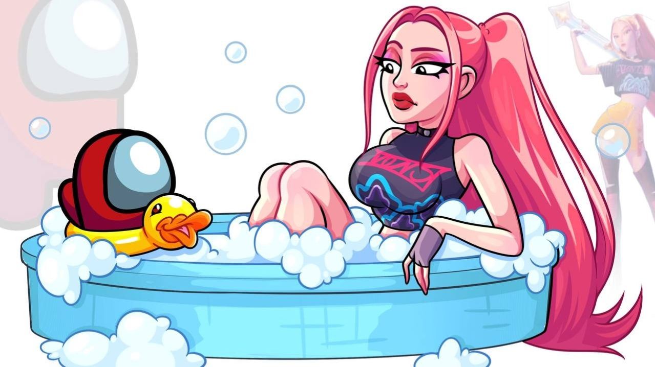 Амонгус ПРОТИВ КПОП Охотниц На Демонов Руми, Зои, Мира