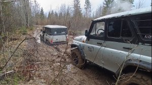 УАЗы,,,на разной резине одинаково ?!?!?!