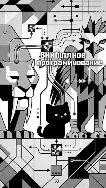 мультфильм про искусство: Визуальное программирование