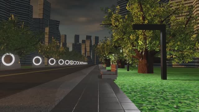 Городской парк 