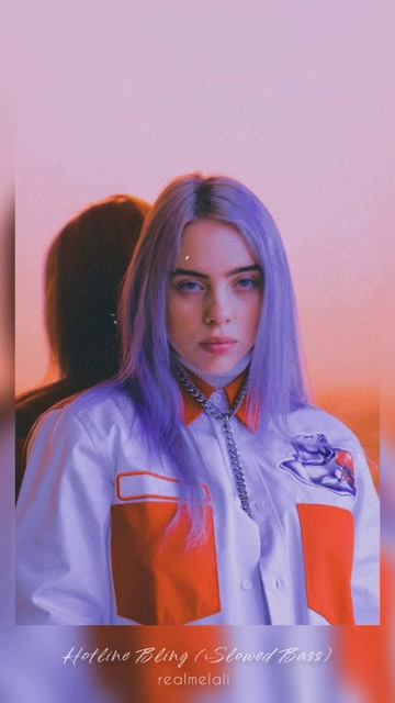 Billie Eilish - Hotline Bling (Slowed Bass) By Realmelali #billieeilish #billieeilishtypebeat