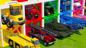 Машинки летают и прыгают! Развивающие мультики Машины помощники. Мультфильмы про машинки