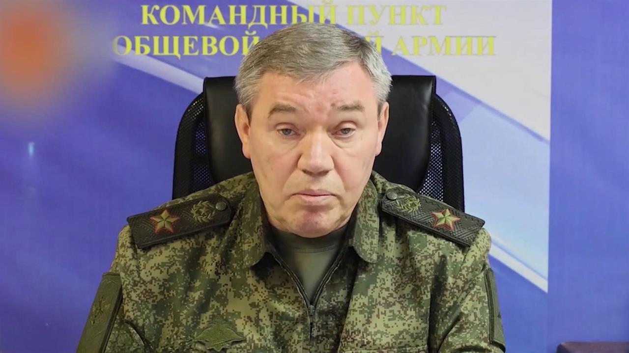 Начальник Генштаба проверил ход выполнения боевых задач Южной группировки войск