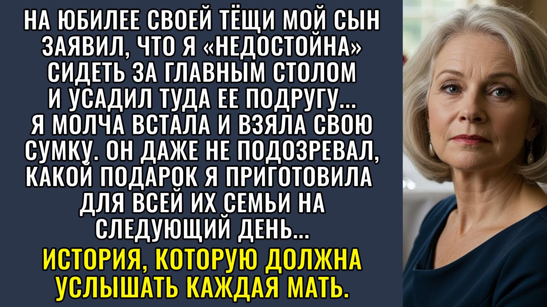Сын заявил, что я должна|Истории из жизни|Аудио рассказы|Аудиокниги слушать онлайн|Жизненные истории